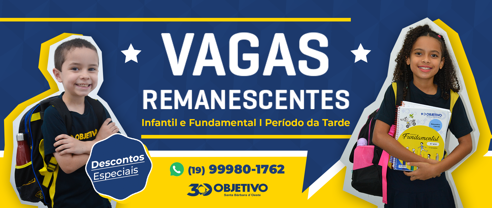 Banner Colégio Objetivo SBO