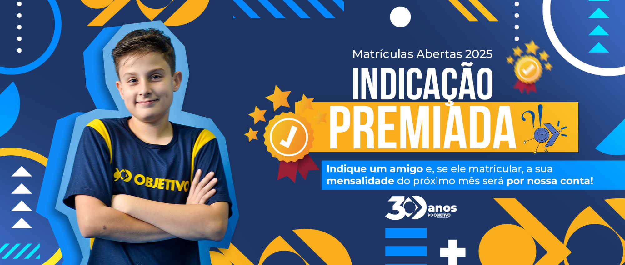 Banner Colégio Objetivo SBO