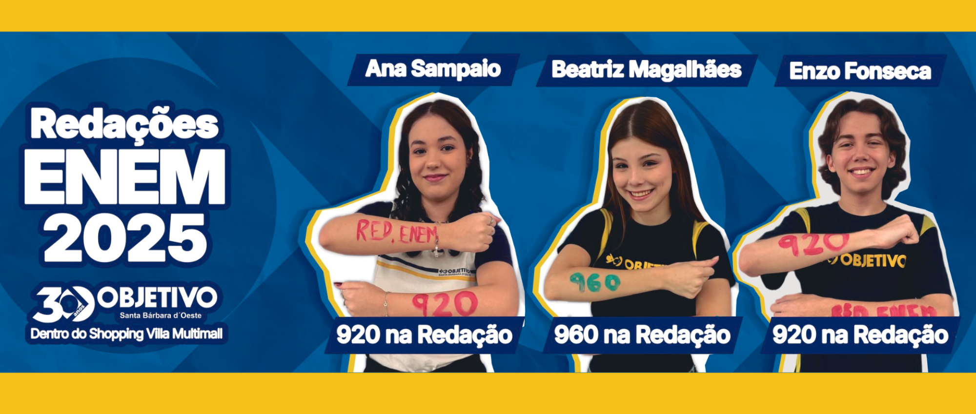 Banner Colégio Objetivo SBO